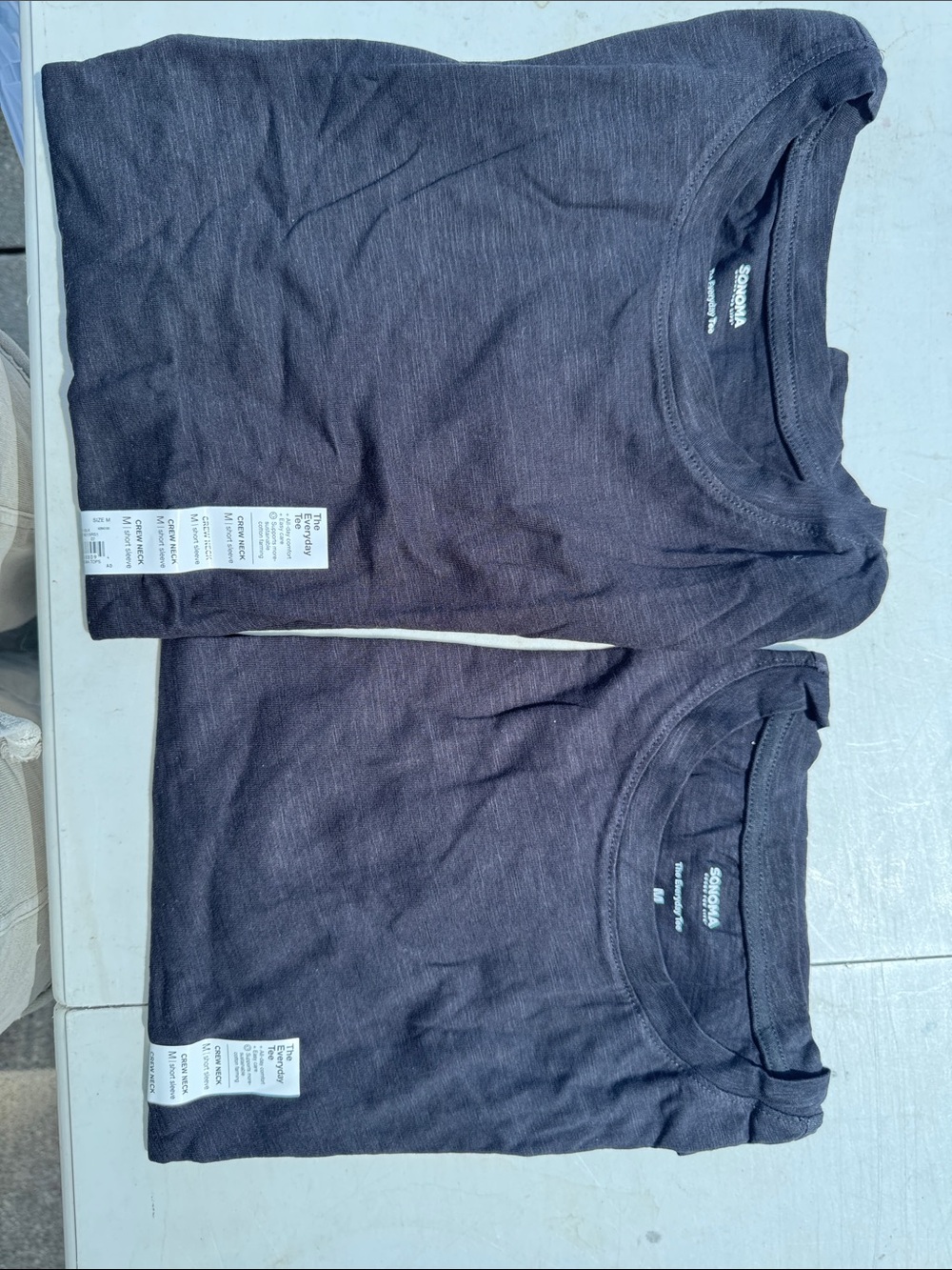2 Sonoma everyday tee. NWT.